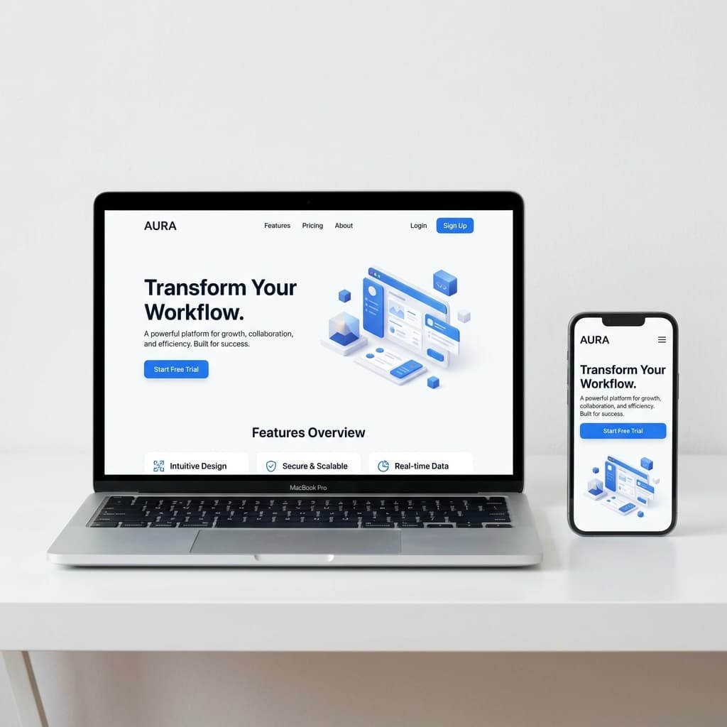 Creative UI/UX Mockups